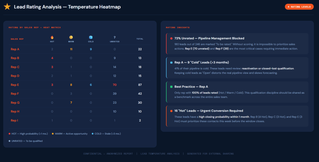 AI-Powered Insights: Automating lead scoring to prioritize high-probability closings.